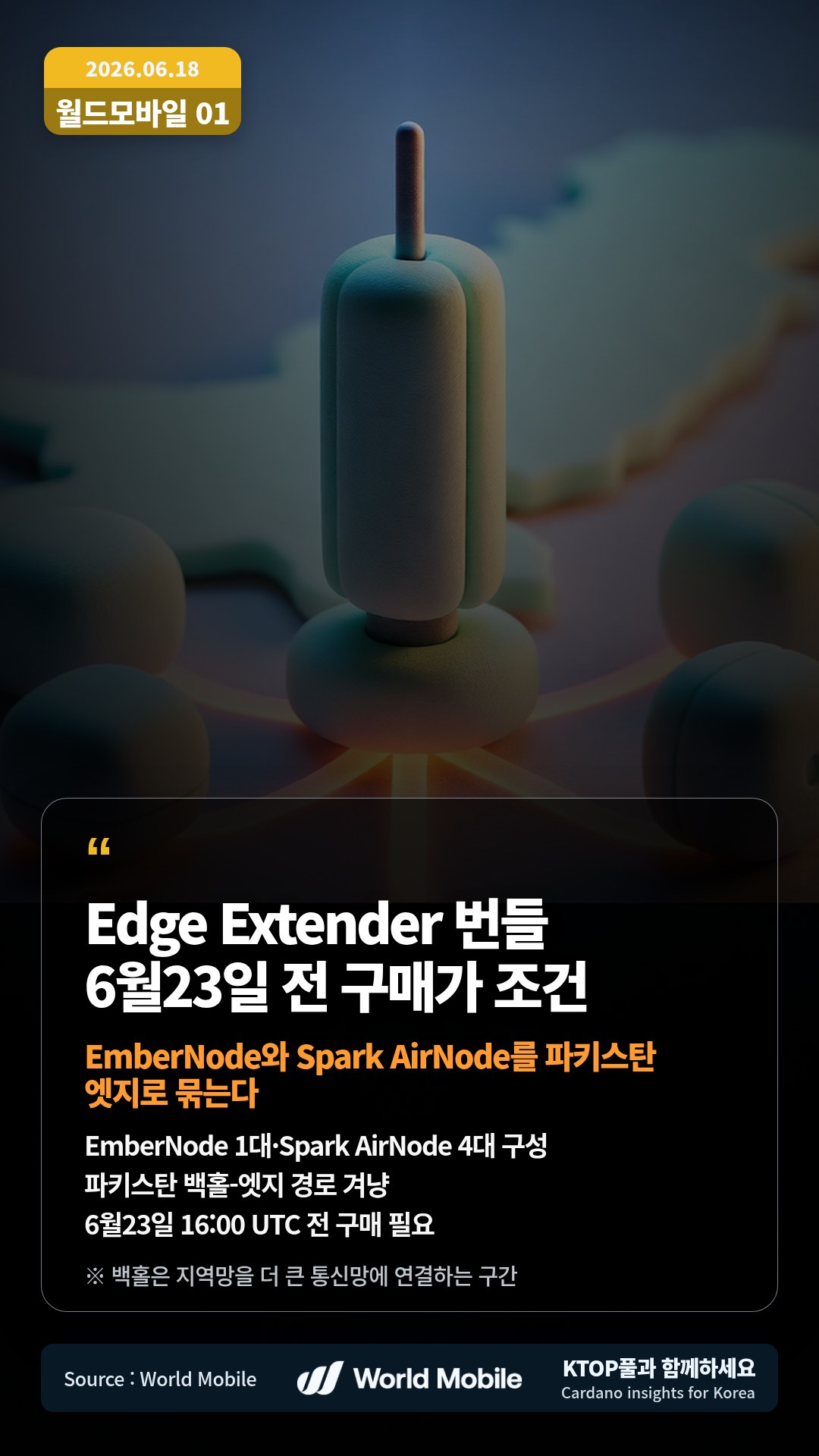 EmberNode 1대·Spark AirNode 4대 구성 — 파키스탄 백홀-엣지 경로 겨냥