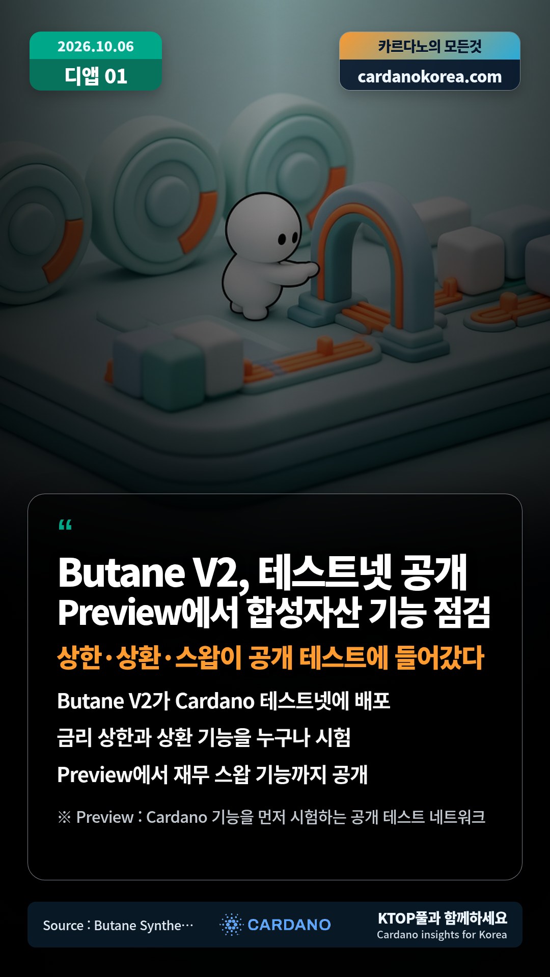 Butane V2가 Cardano 테스트넷에 배포 — 금리 상한과 상환 기능을 누구나 시험